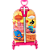 Mochila de Rodinhas 3D Maxtoy Princesa Jasmine Rosa - Imagem 2
