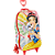 Mochila de Rodinhas 3D Maxtoy Branca de Neve Vermelho - Imagem 3
