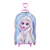 Mochila de Rodinhas 3D Maxtoy Frozen Elsa Lilás - Imagem 1