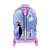 Mochila de Rodinhas 3D Maxtoy Frozen Elsa Lilás - Imagem 2