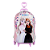 Mochila de Rodinhas 3D Maxtoy Frozen Elsa e Anna Rosa - Imagem 1