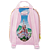 Mochila Pequena Maxtoy 3D Princesas Castelo  Rosa - Imagem 2