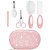 Kit Buba Cuidados do Bebê Com Estojo Rosa - Imagem 1