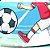 Boia Sea Float Futebol 25-35Kg Azul - Imagem 2