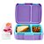 Kit de Alimentação Skip Hop Bento Box Zoo Baleia Narval Roxo - Imagem 2