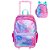 Kit Mochila de Rodinha e Lancheira Sestini X Mermaid Rosa - Imagem 1