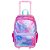 Kit Mochila de Rodinha e Lancheira Sestini X Mermaid Rosa - Imagem 2