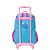 Kit Mochila de Rodinha e Lancheira Sestini Y Fantasy Rosa - Imagem 6