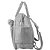 Mochila de Maternidade Hug Multifuncional Barcelona Cinza - Imagem 4