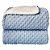 Cobertor Laço Bebê Sherpam Dots 90x110cm Azul Claro - Imagem 1