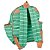Mochila de Maternidade Hug Listrada Verde - Imagem 2
