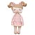 Boneca Metoo Angela Jujuba 33 CM Rosa - Imagem 1