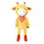 Boneco de Pano Pelúcia Girafa Metoo Amarelo - Imagem 1