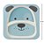 Kit de Alimentação Com Babador Buba Bambu Cachorro Azul - Imagem 8
