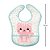 Kit de Alimentação Com Babador Buba Bambu Gatinho Rosa - Imagem 4