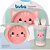 Kit de Alimentação Com Babador Buba Bambu Gatinho Rosa - Imagem 6