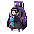 Mochila de Rodinhas Com Alça Luxcel Wandinha Roxo - Imagem 2