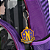 Mochila de Costas Luxcel Wandinha Roxo - Imagem 3