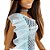 Boneca Barbie Loira Vestido Glamoroso Azul Glitter Mattel - Imagem 3