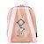 Mochila Pequena Maxtoy Frozen Elsa e Anna Rosa - Imagem 2