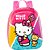 Mochila Pequena Maxtoy Hello Kitty Rosa - Imagem 1