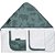 Conjunto de Toalhas 3un MasterBag Safari Verde - Imagem 1