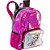 Mochila De Costas Sestini X Rock Rosa - Imagem 3