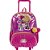 Mochila de Rodinhas Sestini Trolls X Sisters Colorido - Imagem 1