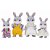 Família Dos Coelhos Cauda De Algodão Sylvanian Families - Imagem 1