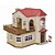 Casa Telhado Vermelho Luzes Sylvanian Families Sotão Secreto - Imagem 1