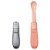 Kit Duas Colheres Skip Hop Dobráveis Easy-Fold Cinza e Coral - Imagem 2