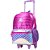 Mochila de Rodinhas Sestini M Plus ArcoIris 2 Colorido - Imagem 3