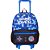 Mochila de Rodinhas Com Alça Sestini Game Plus 2 Azul - Imagem 1