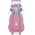 Kit Mochila de Rodinhas Lancheira Luxcel Cindy Rosa - Imagem 2
