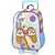 Kit Mochila de Rodinhas Lancheira Luxcel Up4You Game Azul - Imagem 3
