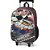 Kit Mochila de Rodinhas Lancheira Luxcel Força 4 Vermelho - Imagem 4