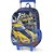 Kit Mochila de Rodinhas Lancheira Luxcel Força 4 Azul - Imagem 4
