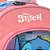 Mochila de Rodinhas Com Alça Luxcel Stitch Salmão - Imagem 2