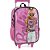 Kit Mochila de Rodinhas Lancheira Luxcel Barbie Rosa - Imagem 3