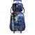 Kit Mochila de Rodinhas Lancheira Luxcel Futebol Azul - Imagem 1