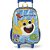 Kit Mochila de Rodinhas Lancheira Luxcel Baby Shark Amarelo - Imagem 3