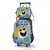 Kit Mochila de Rodinhas Lancheira Luxcel Baby Shark Amarelo - Imagem 7