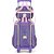 Kit Mochila de Rodinhas Lancheira Luxcel Encanto Roxo - Imagem 2