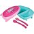 Kit Refeição Buba Com Talher Foguete Rosa - Imagem 4