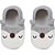 Pantufa Para Bebê Buba Raposa Cinza - Imagem 1