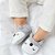 Pantufa Para Bebê Buba Raposa Cinza - Imagem 3