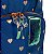 Mochila de Rodinhas Sestini Capricho 2 Compar Wishes Azul - Imagem 4