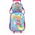 Kit Mochila de Rodinhas e Lancheira Luxcel Barbie Verde - Imagem 1