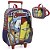 Kit Mochila de Rodinhas e Lancheira Luxcel Avengers Azul - Imagem 1