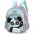 Mochila de Costas Luxcel Up4You Panda Colorido - Imagem 2